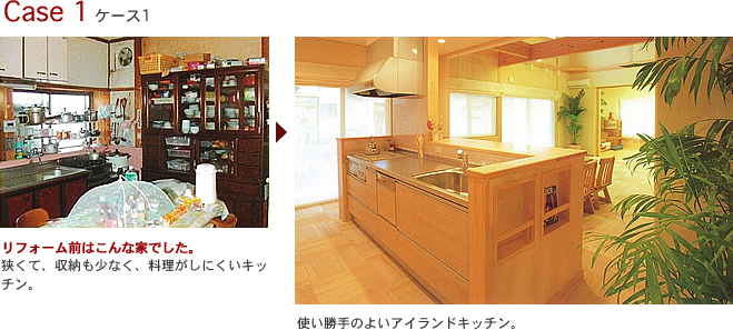 キッチンリフォーム施工例